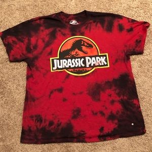 Jurassic Park Tie Dye Tshirt